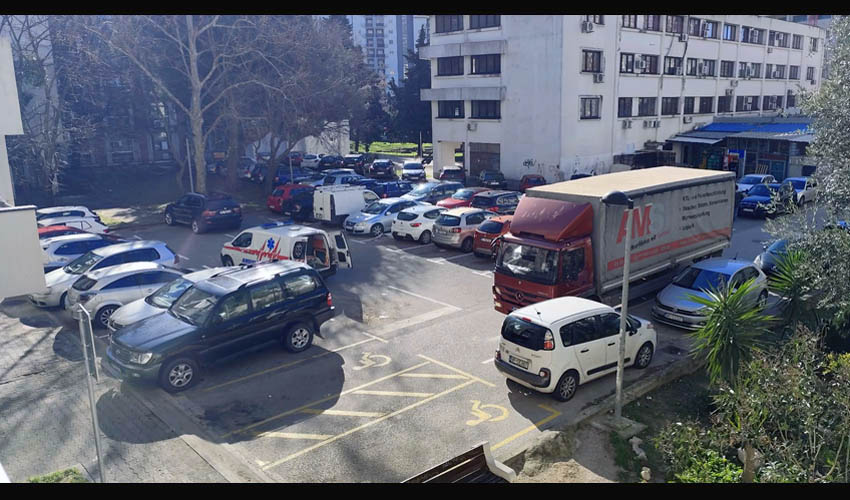 pogled parking