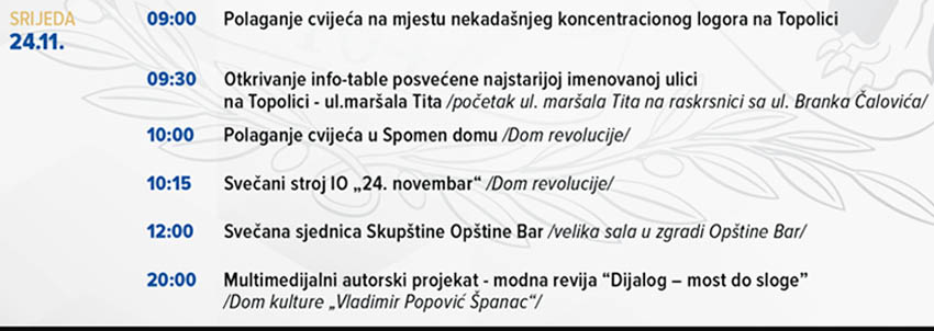 program dan opstine