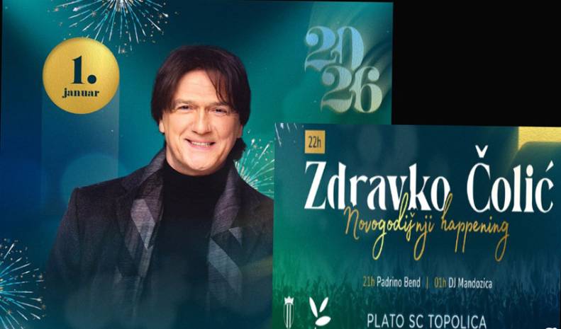 TO Bar:  večeras  koncert Zdravka Čolića !